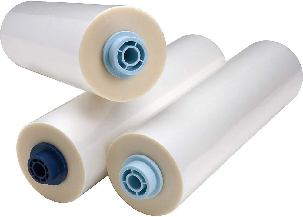 GBC EZ Load Blue End Cap Laminating Roll Film, Low Temp, Gloss, 11.5
