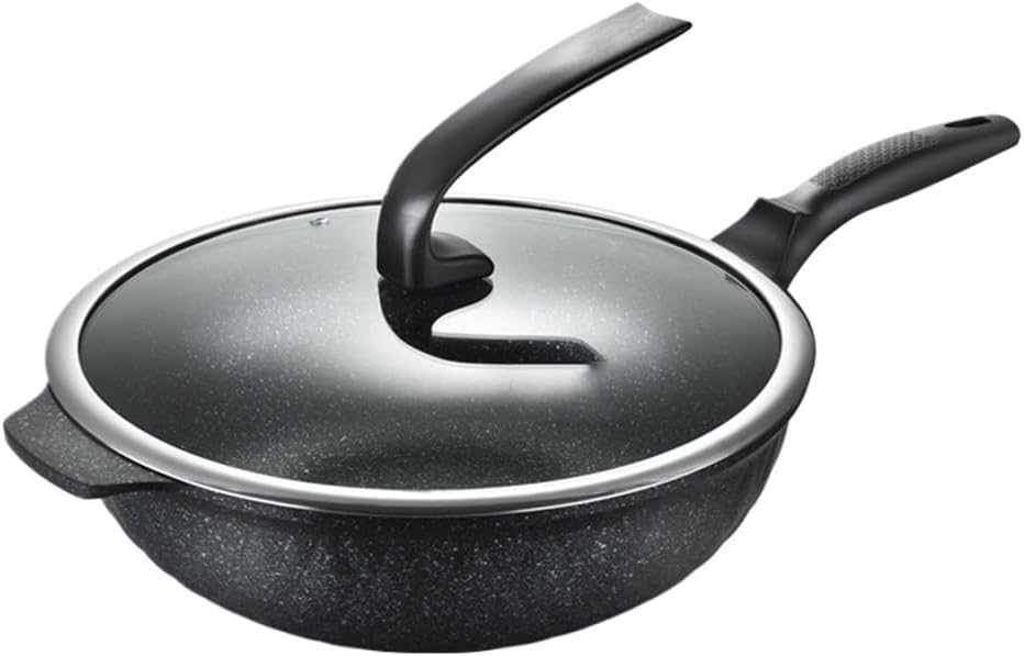 Frying Pan Non-stick Flat Bottom Cooking Pots and Pans Induction Cooker Universal