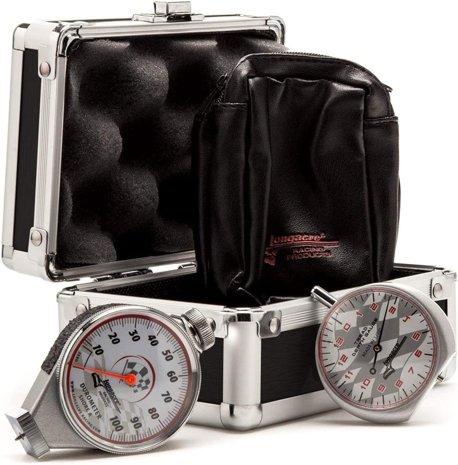 Longacre 52-50556 Tire Durometer/Tread Depth Gauge w/Case