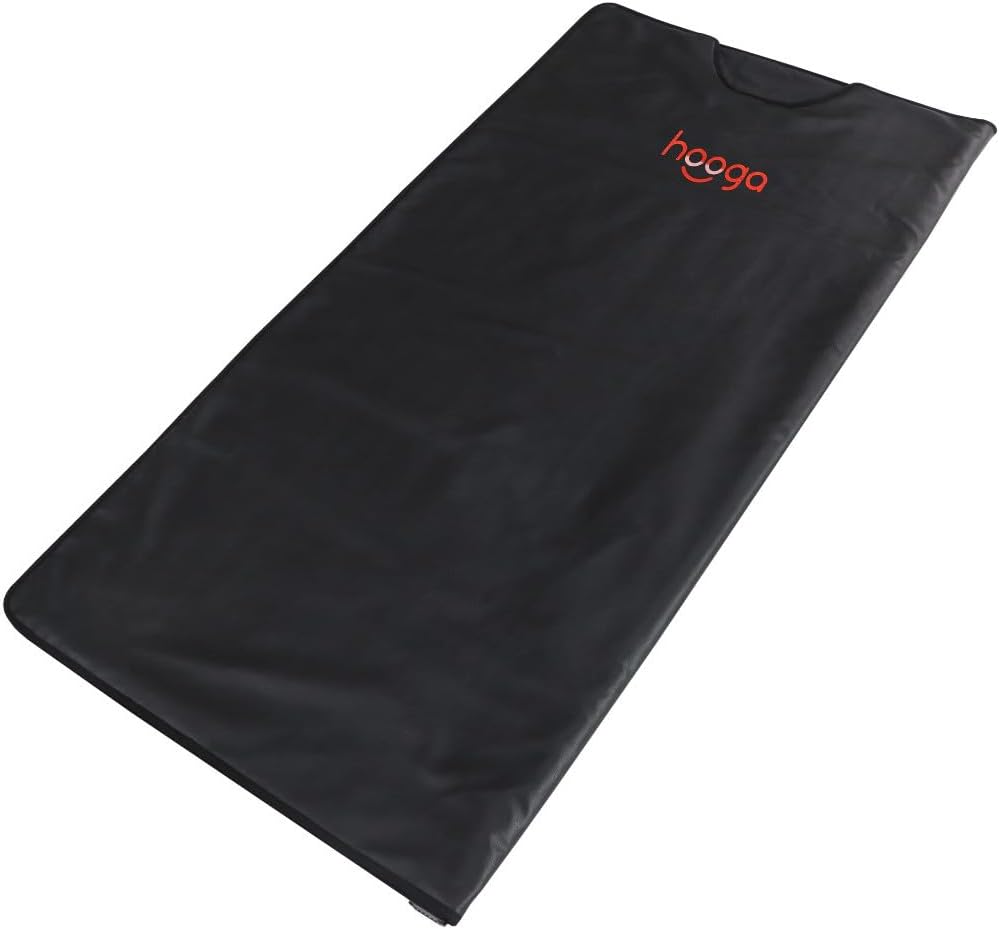 Hooga Portable Far Infrared Sauna Blanket for Home Detox, 71 Inches x 71 Inches