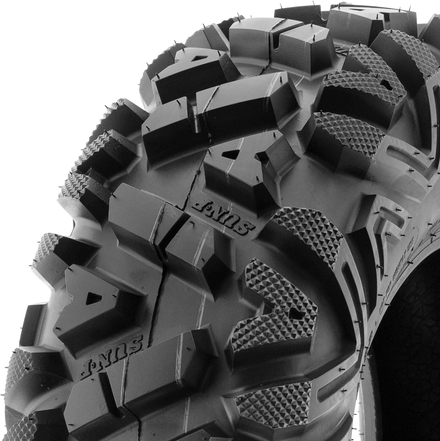 SunF A033 Power.I 25x8-12 ATV UTV Tire All-Terrain Off-Road, 6 Ply Tubeless
