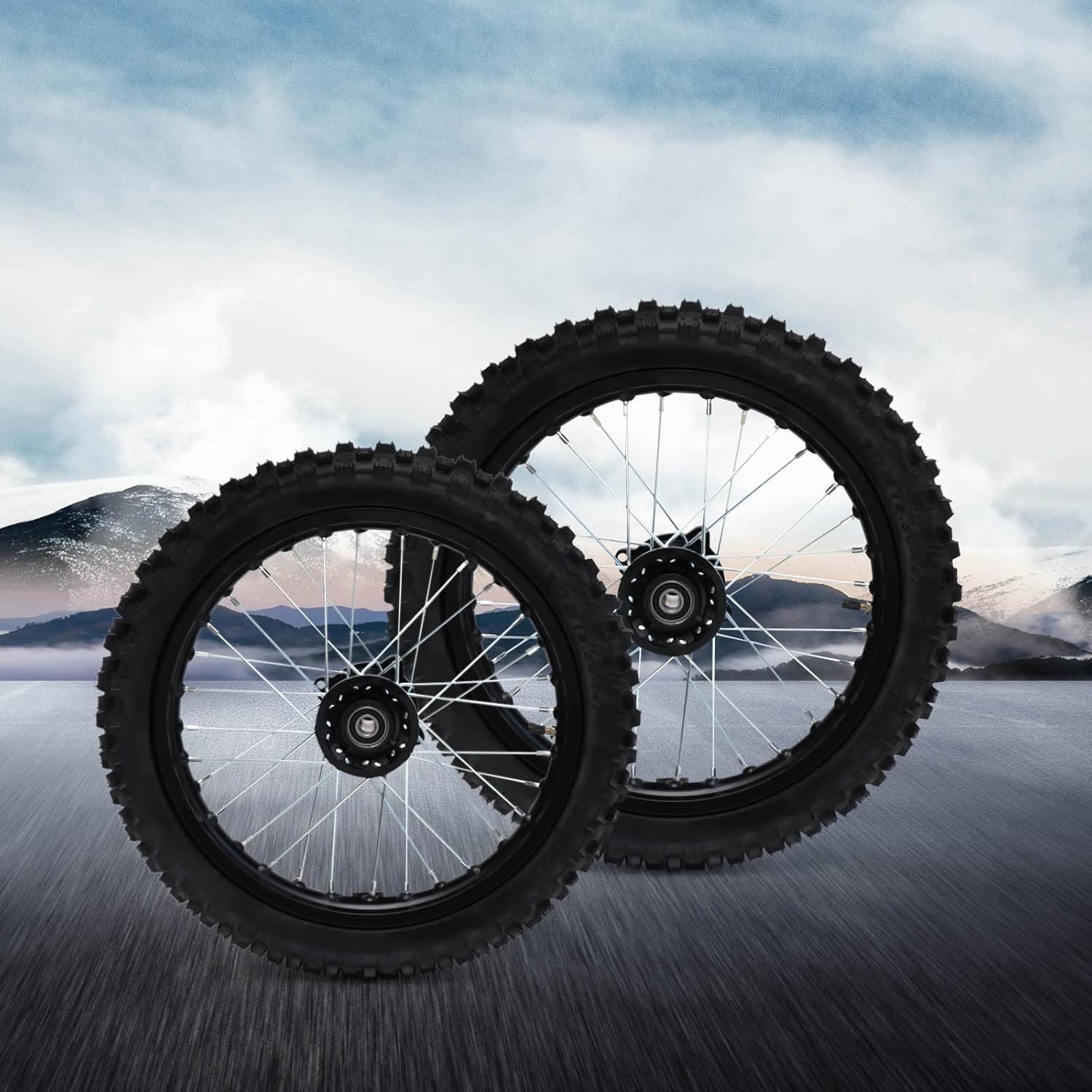 60/100-14'' Front & 80/100-12