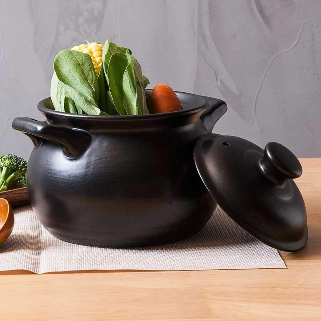 Ceramic casserole porridge stew vermicelli pot fire resistant lithium porcelain soup