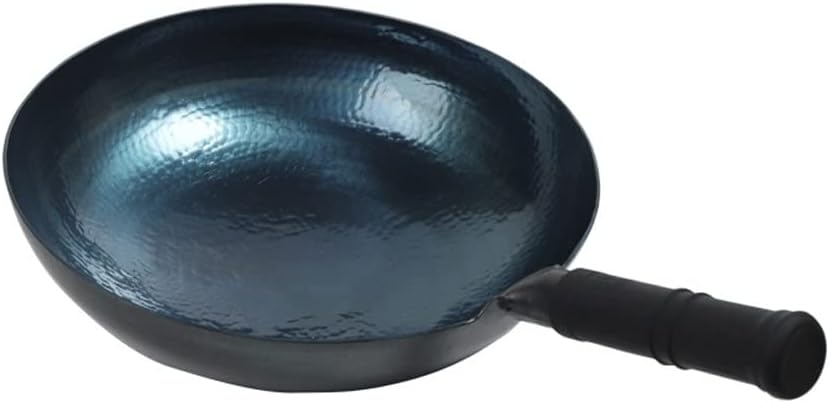 Casting Manual Carbon Steel Forging Pot Preconditioning Flavor Wrought Iron Cauldron Nonstick