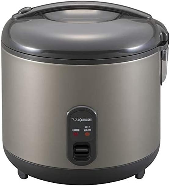 Zojirushi 1.8-Liter Rice Cooker and Warmer (Metallic Gray)