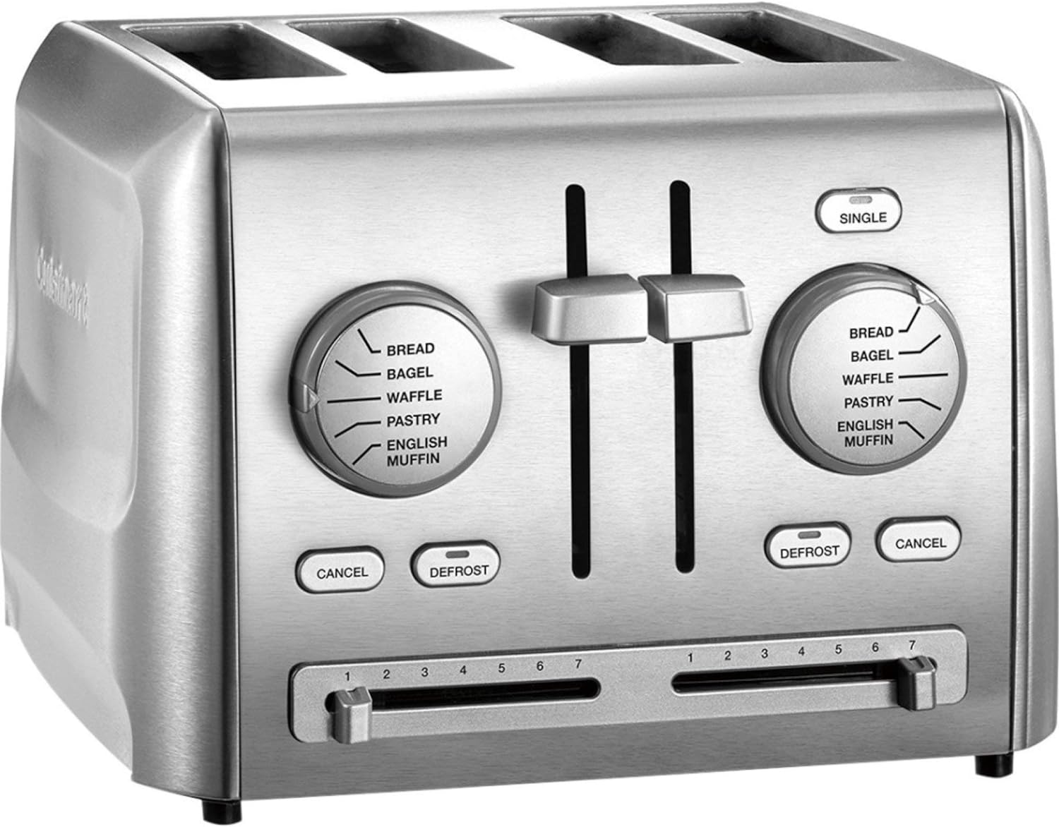Cuisinart CPT-620 2-Slice Custom Select Toaster, Stainless Steel