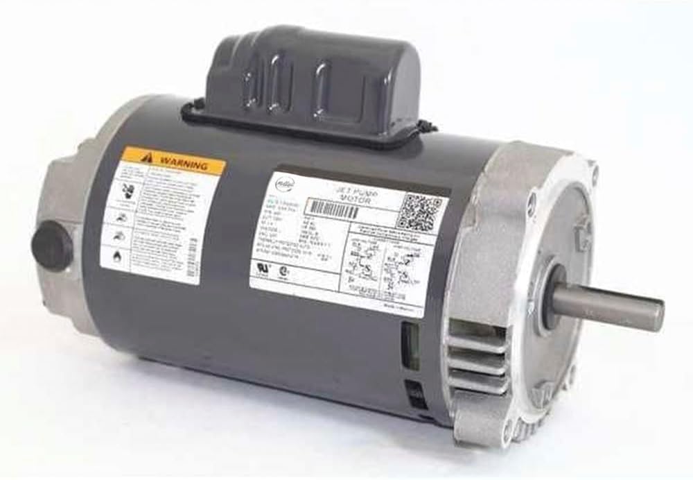 Motor, 1 HP, Jet Pump, Mfr: 5K659-A