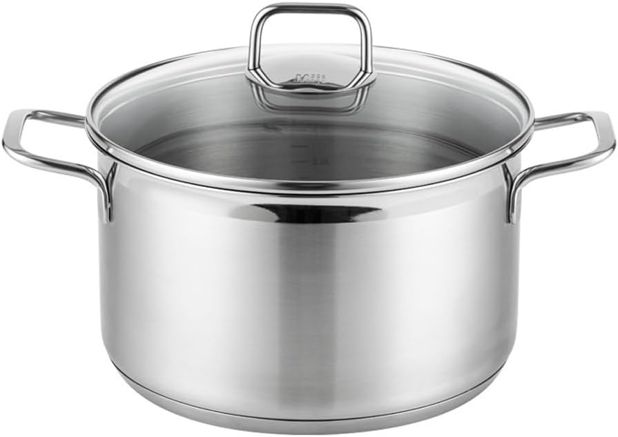Stock Pot Stainless Steel Soup Cooking Steamer Cookware Stew Canning Sauce For