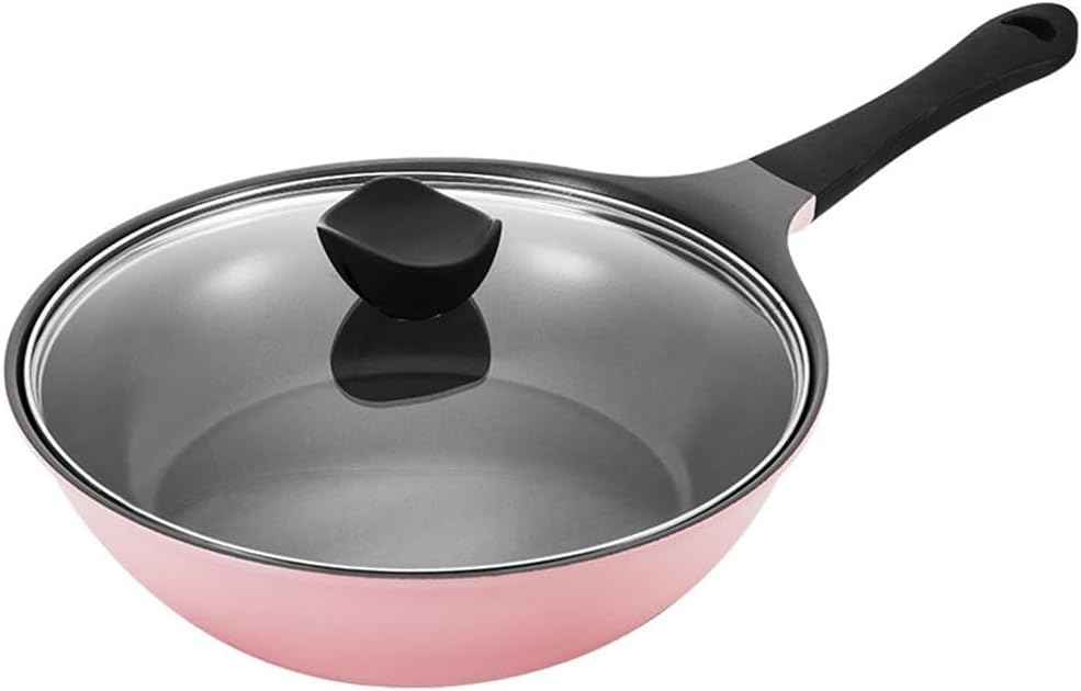 Ceramic non-stick frying pan household less fume