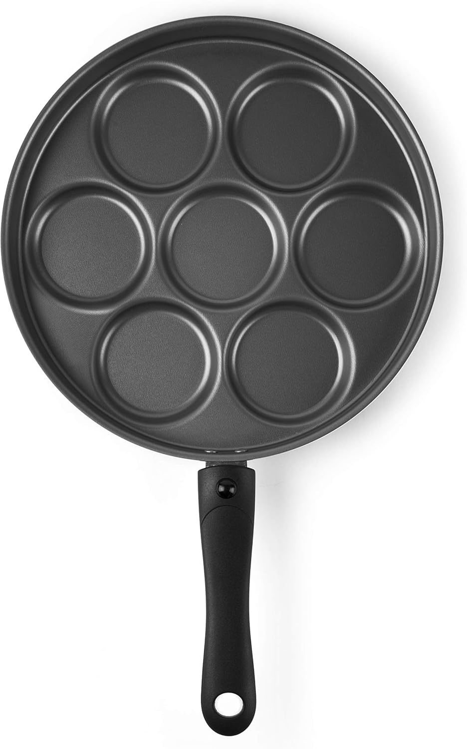 Excelsa Pan 7 Compartments for Pancake/Crepes, Aluminium