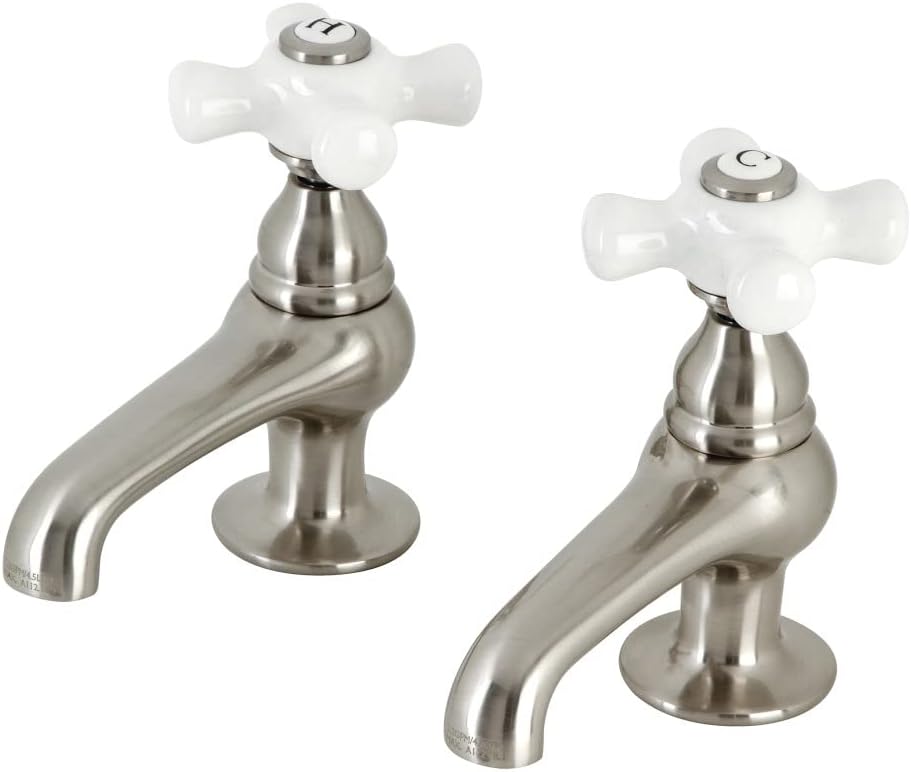 Kingston Brass CC10L1 Vintage Basin Tap Faucet, Polished Chrome