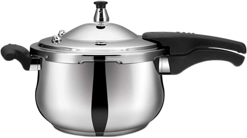 Classic Aluminum Pressure Cooker, 4-Liter,Polished Aluminum Pressure Cooker Cookware, Silver