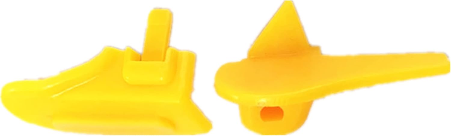 Tire Changer Plastic Insert, Tire Machine Guard, Wheel Rim Edge Protector for Mount Duck Head, Nylon Tyre Demount Fitting Head Part, 6 Front (Upper) + 6 Rear (Lower) Insert Kit/Pack, 5 Packs, 17YCL
