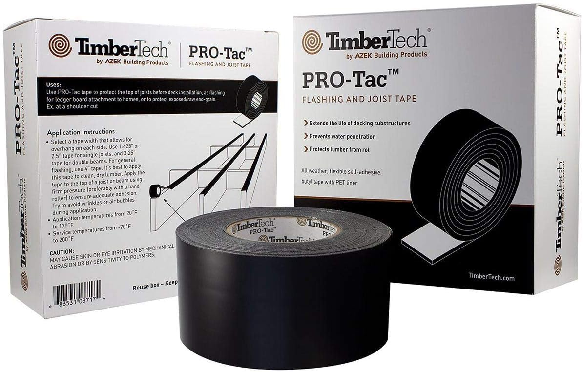 TimberTech PRO-Tac Deck Flashing and Joist Tape - 65' Roll - 3.25