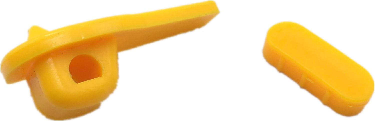 Tire Changer Plastic Insert, Tire Machine Guard, Wheel Rim Edge Protector for Mount Duck Head, Nylon Tyre Demount Fitting Head Part, 6 Front (Upper) + 6 Rear (Lower) Insert Kit/Pack, 5 Packs, 04YCM