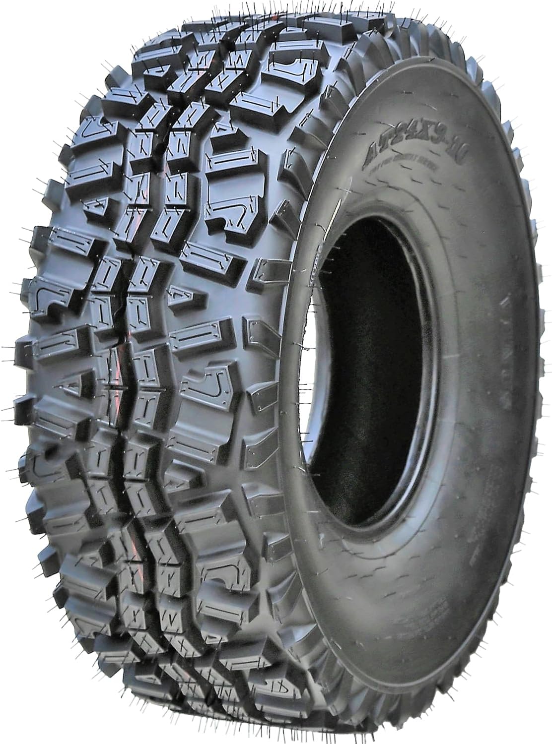 Forerunner Venus ATV UTV Mud Off-Road Tire-24x9.00-10 24x9-10 24x9x10 45F Load Range 6 Ply BSW Black Side Wall