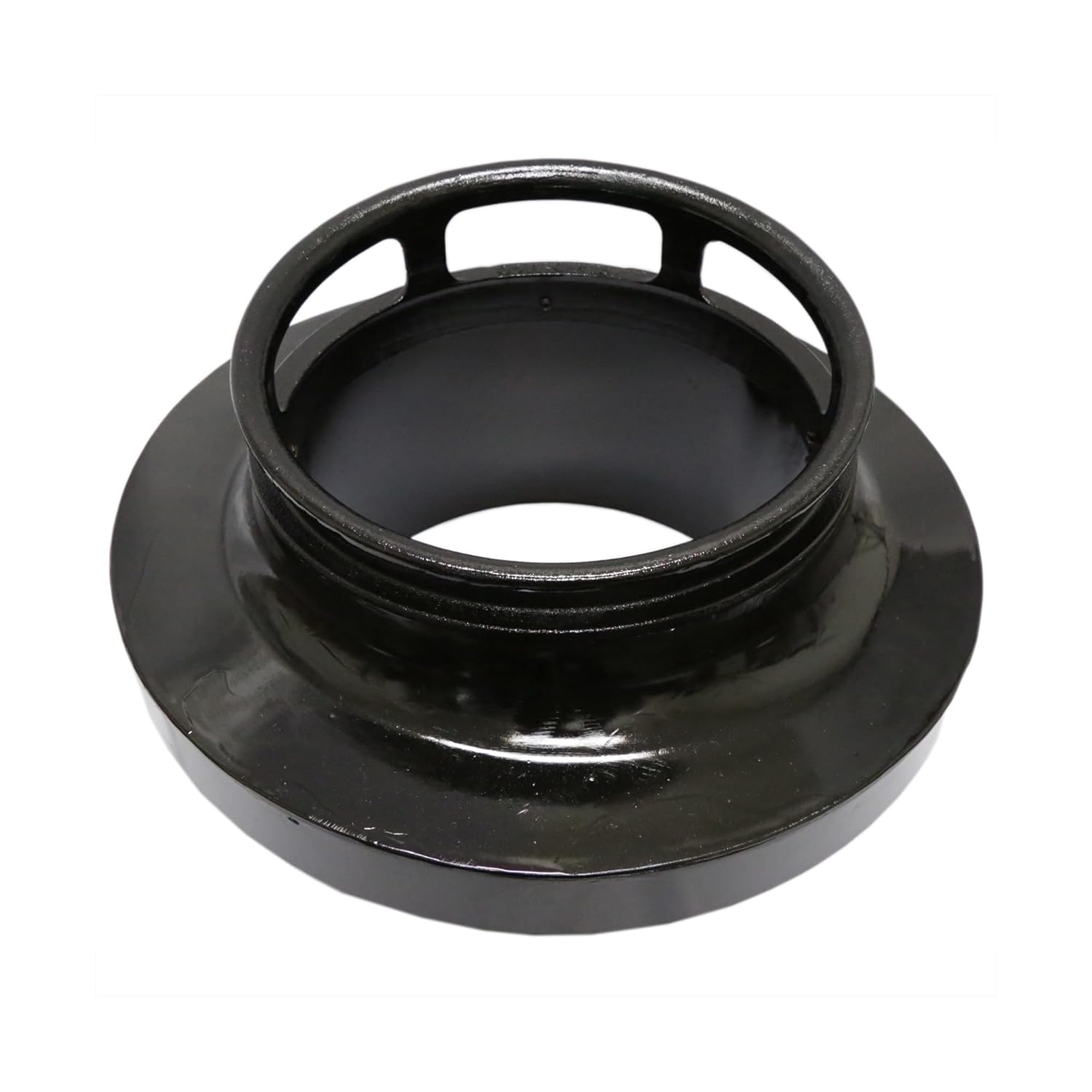 Leyso Chinese Wok Range Adapter/Reducer with 13-Inch Cast Iron Rim - Convert The Large Wok Well to Smaller Size (20