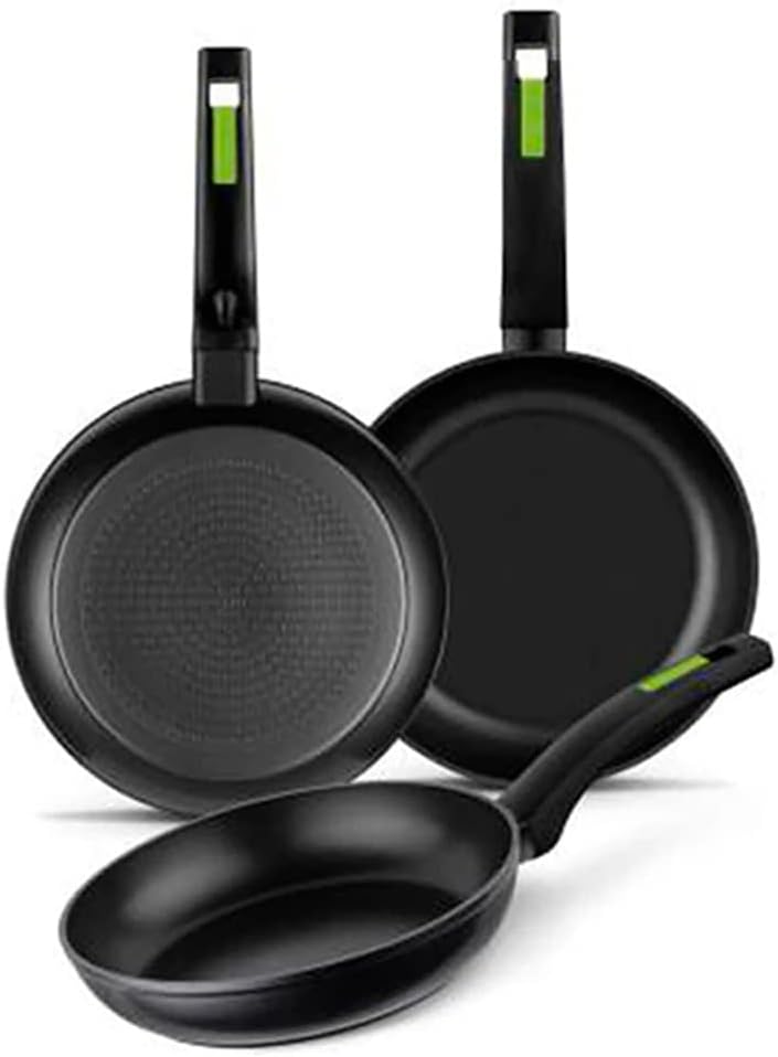 Aluminium Non-stick Pans Set Non-stick Pans for Induction Cookers, Gas, Hob and Electric