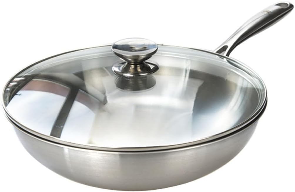 Frying Pan Household Non-rusting Non-coated Non-stick Spoon Gas Stovetop