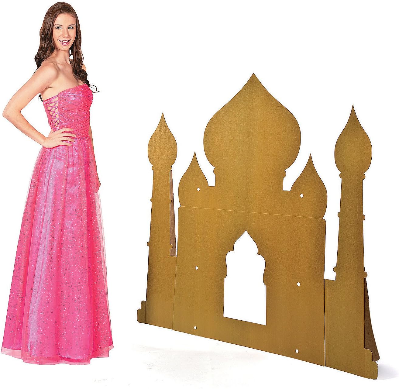 Arabian Palace Silhouette Cardboard Stand-Up - Party Decor - 1 Piece