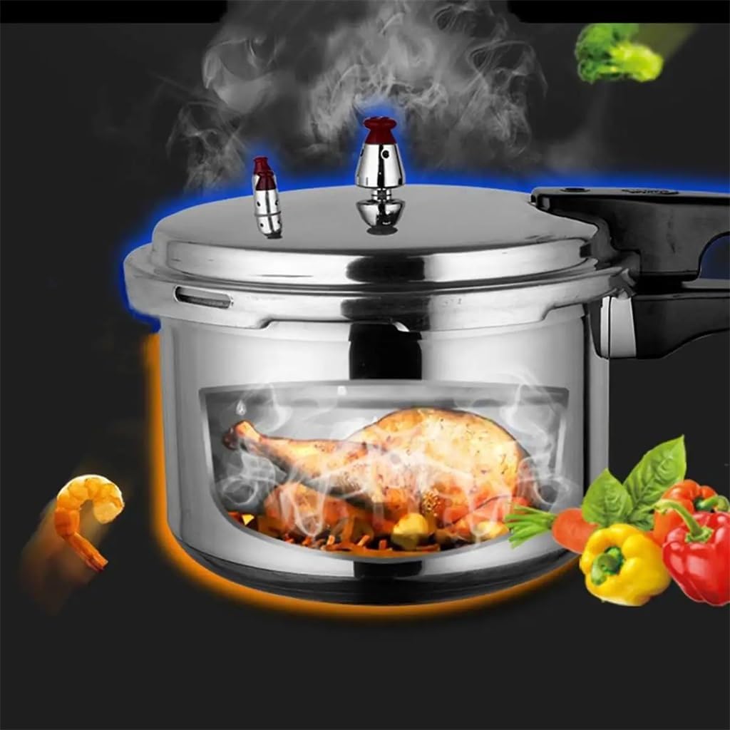 3 Liter Stainless Steel Pressure Cooker 18cm Bottom Mini Pressure Cooker Kitchen Cookware,White-Fruit peach5-0.1 Quarts
