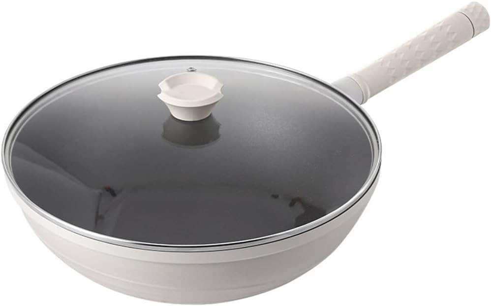 Non-stick Frying Pan Household Non-smoke Thickened Flat Bottom Induction Cooker Gas Special Use