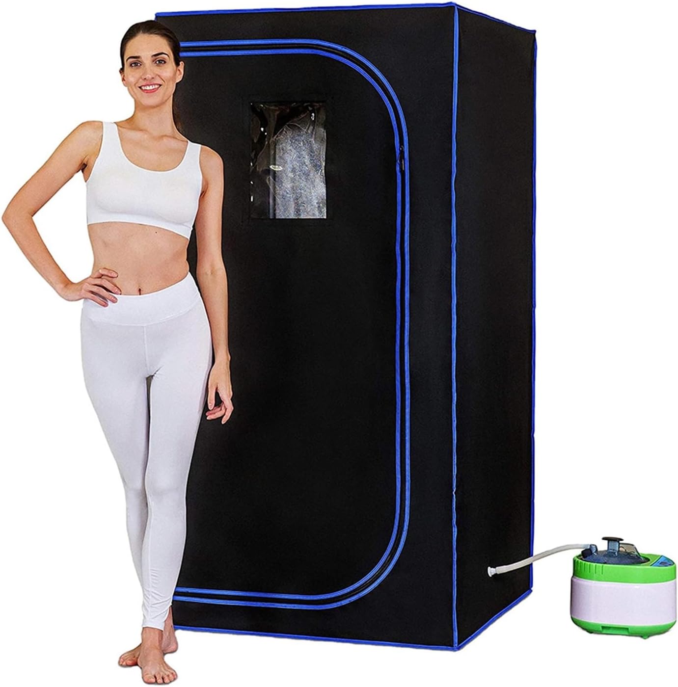Fast Heating Portable Home Sauna for 1 Person - Foldable Spa Tent for Steam Therapy & Relaxation