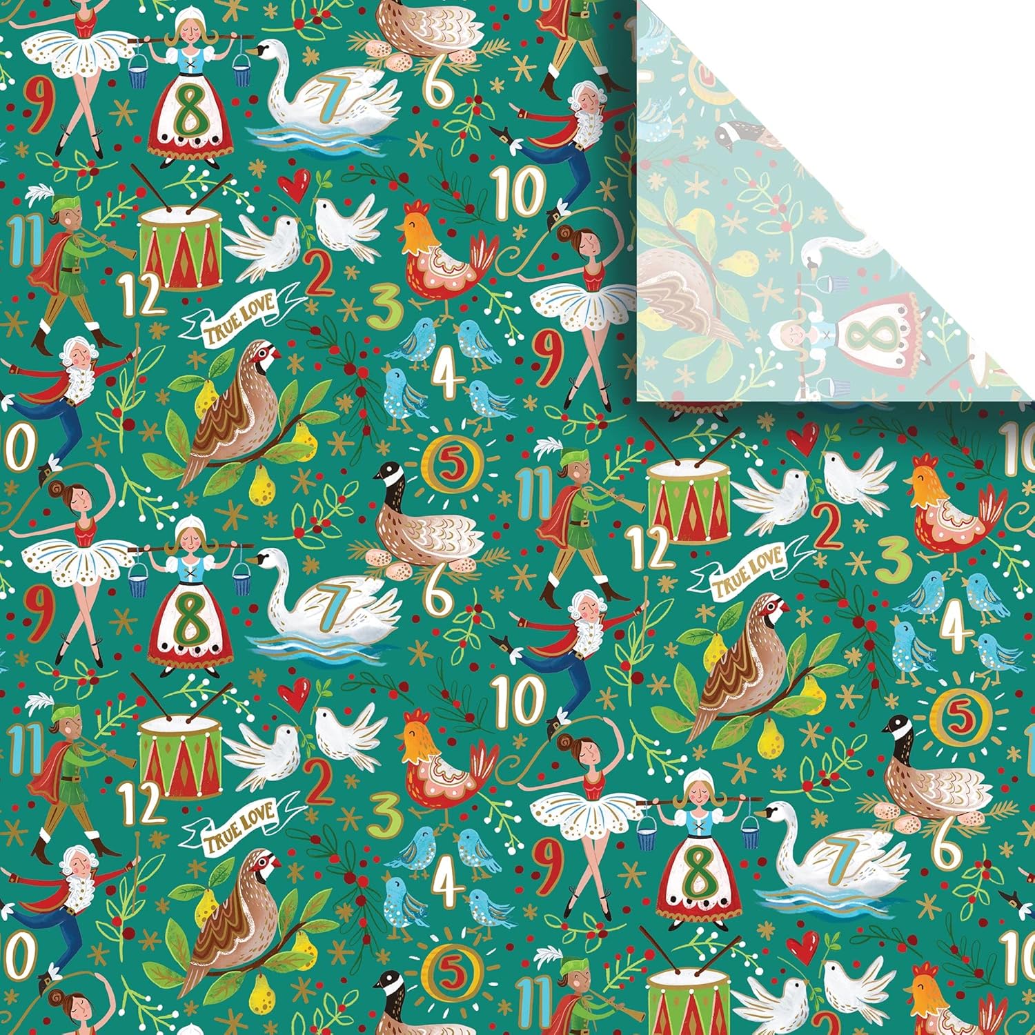 Jillson & Roberts Printed Christmas Gift Tissue 20