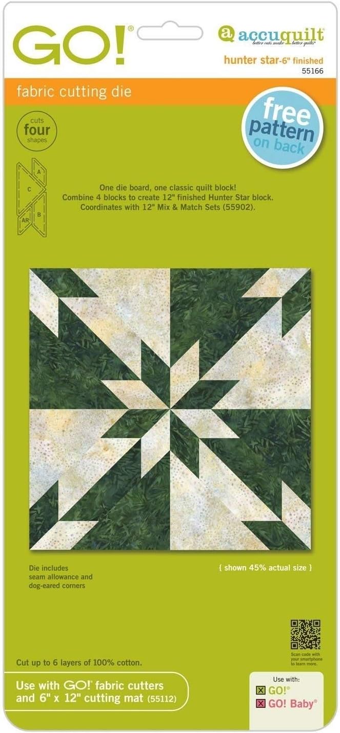 AccuQuilt GO! Hunter Star-6