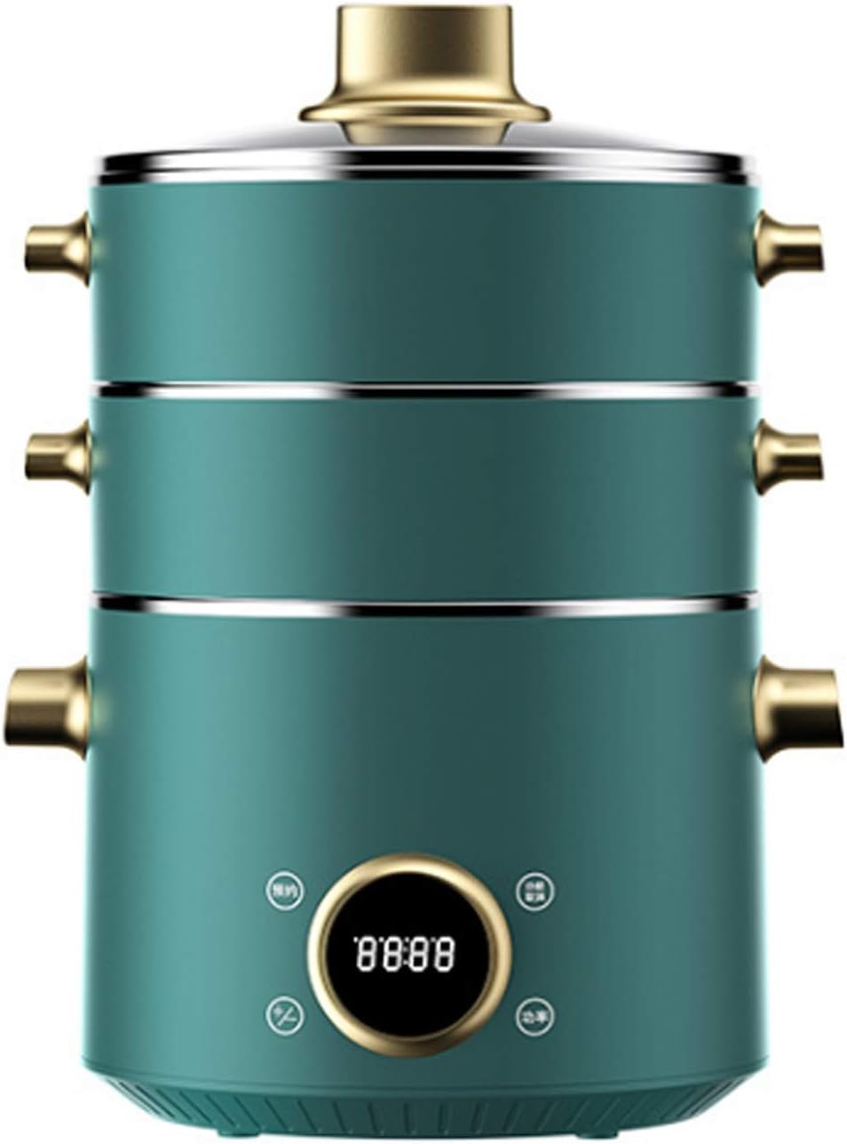 Household Multifunctional Electric Cooking Pot 3 Layers Electric Steamer Multi Cooker Kitchen Machine