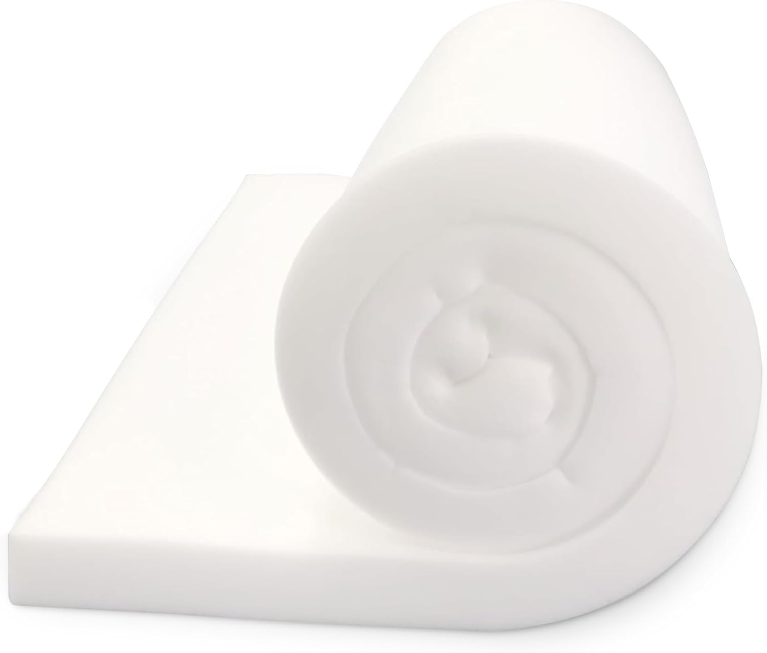 Foamy Foam High Density 5 inch Thick, 36 inch Wide, 84 inch Long Upholstery Foam, Cushion Replacement