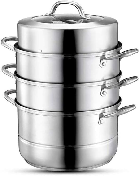 Steamer Thickened Steam Steaming Pot Stainless Steel Kitchen Cookware Bottom Pot