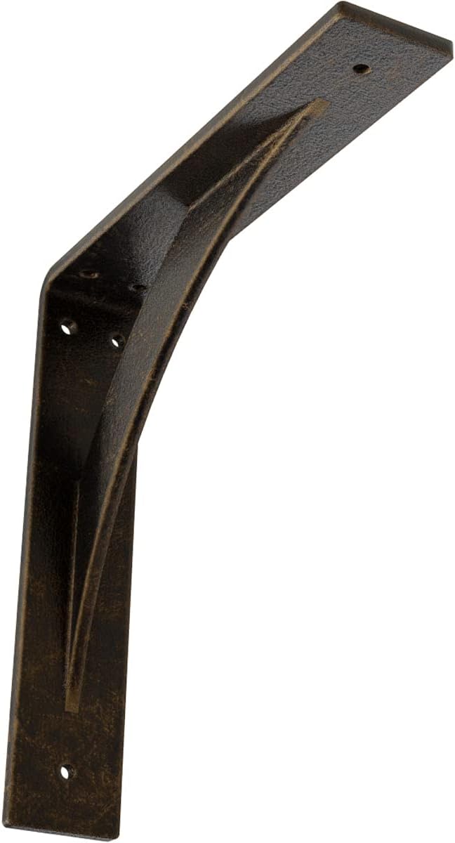 Ekena Millwork BKTM02X20X20LESS 2-Inch W x 20-Inch D x 20-Inch H Legacy Bracket, Stainless Steel