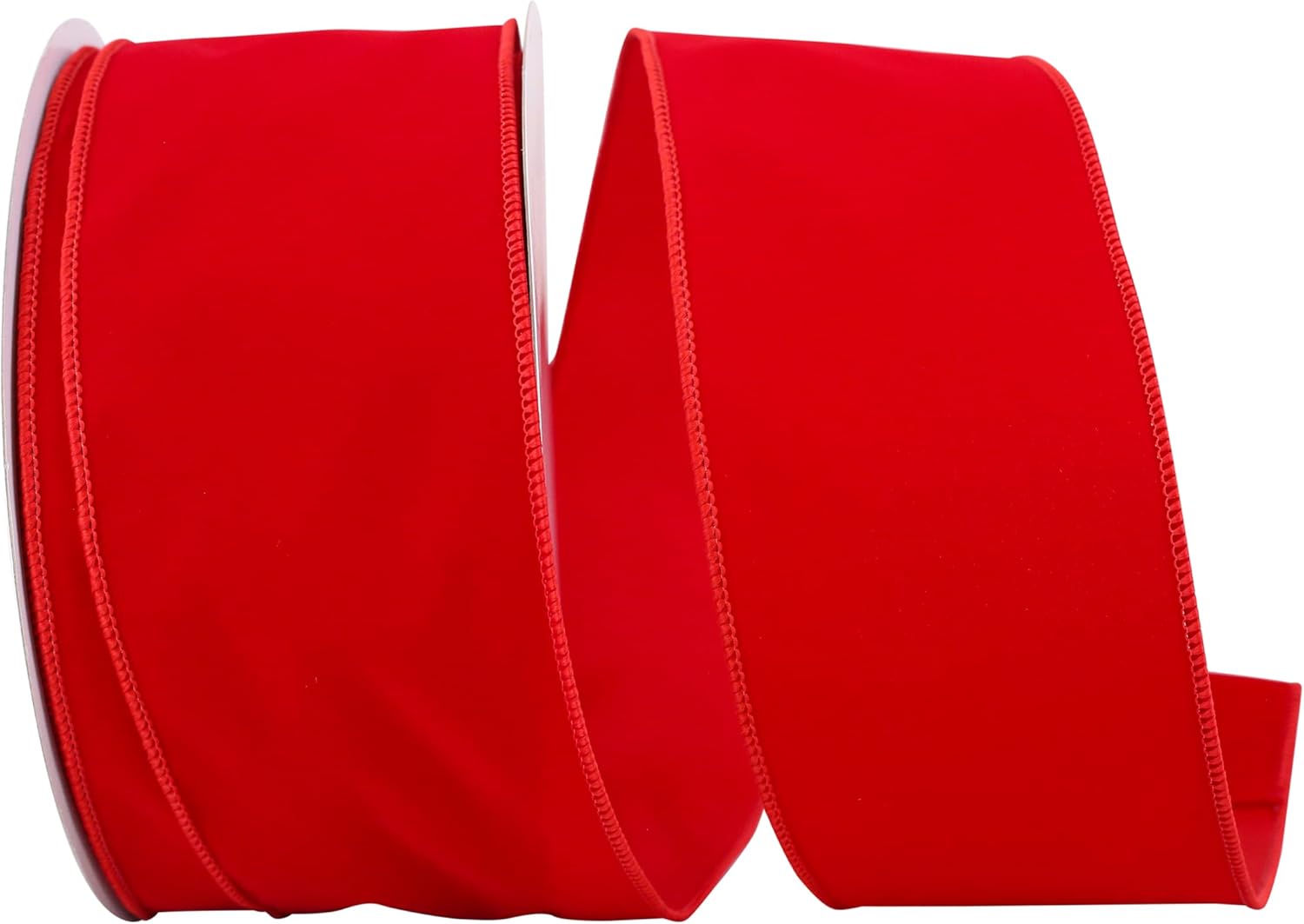 Reliant Ribbon 92270W-065-10K Ribbon, 4 Inch X 50 Yards, Red