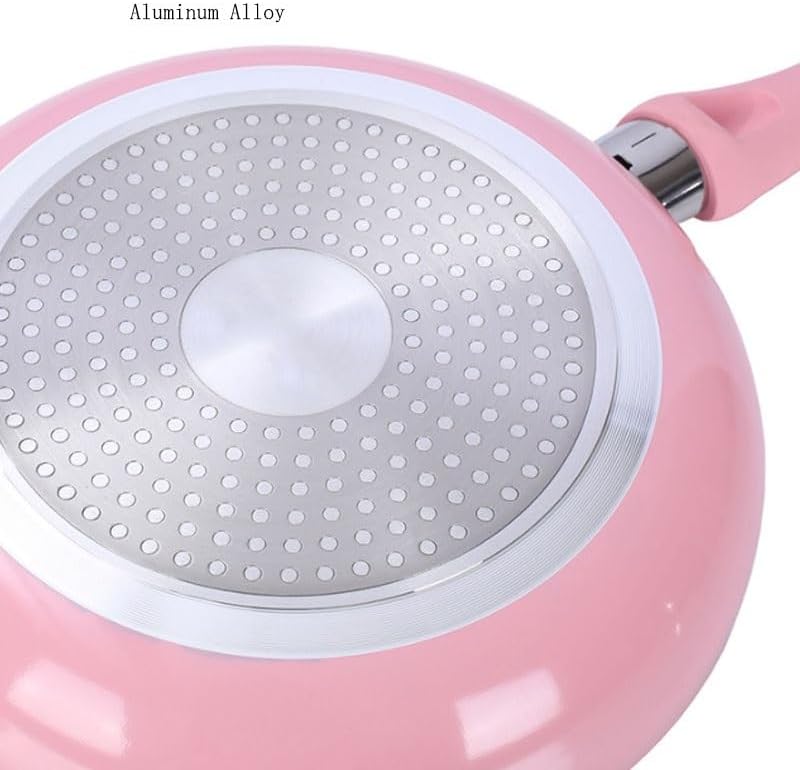 Easy to clean Macaron Color Aluminum Alloy Non Stick Cookware Set Compatible With All Cooktops Kitchen