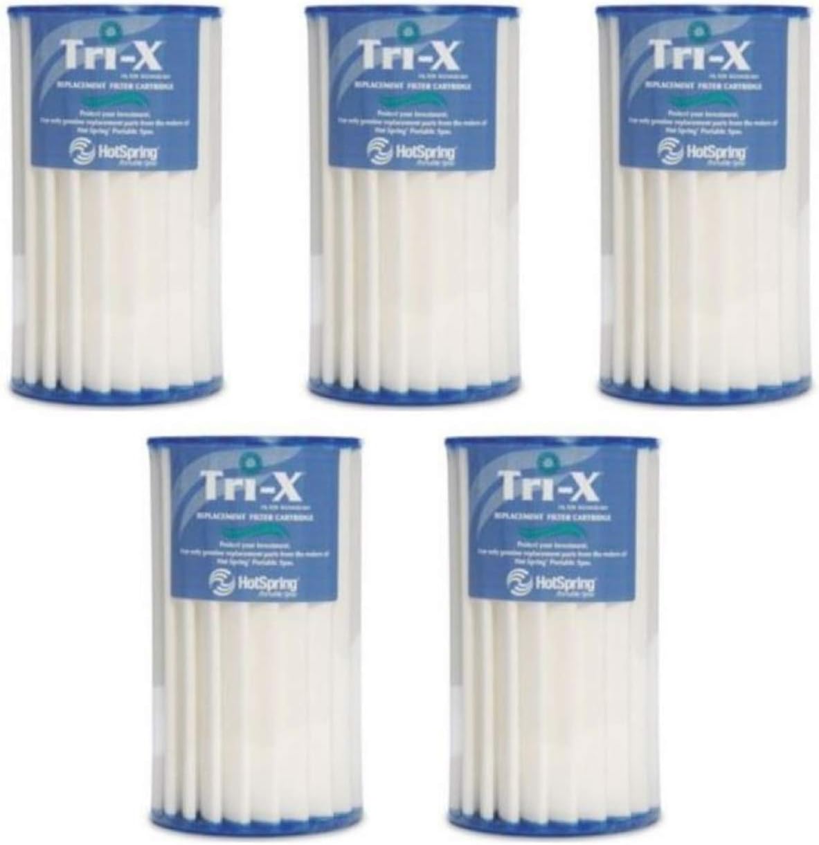Hot Spring Watkins Grandee Tri-X Replacement Filter Set of 5-73250