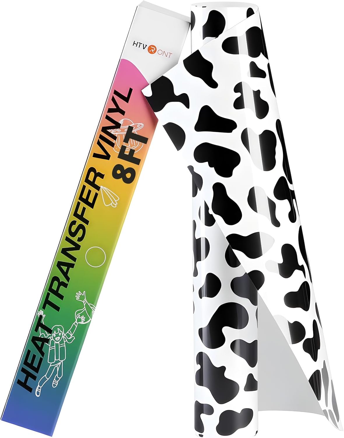 HTVRONT Heat Transfer Vinyl Rolls - 2 Pack 12