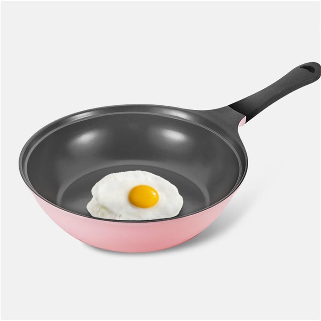 Ceramic non-stick frying pan household less fume