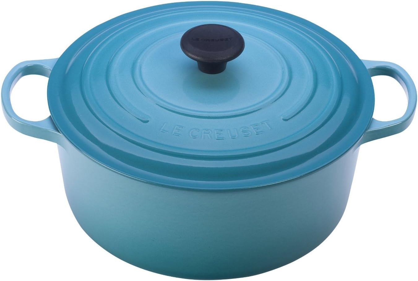 Le Creuset Enameled Cast Iron Signature Round Dutch Oven, 7.25 qt., Cerise