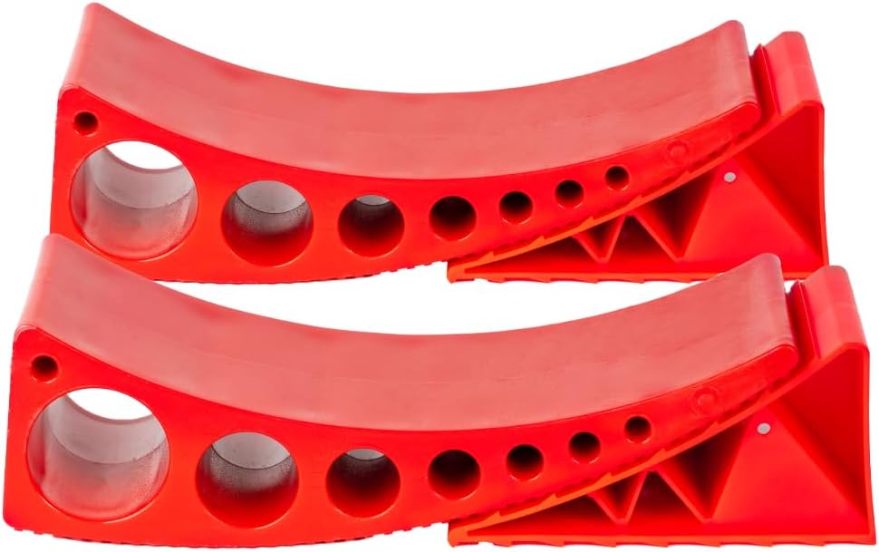 ANDERSEN HITCHES | 3604-2 2-Pack Camper Leveler System Must Have RV | Camping Travel Easy Storage Jack Stabilizer Block | Levelers Blocks for Campers and Fifth Wheels