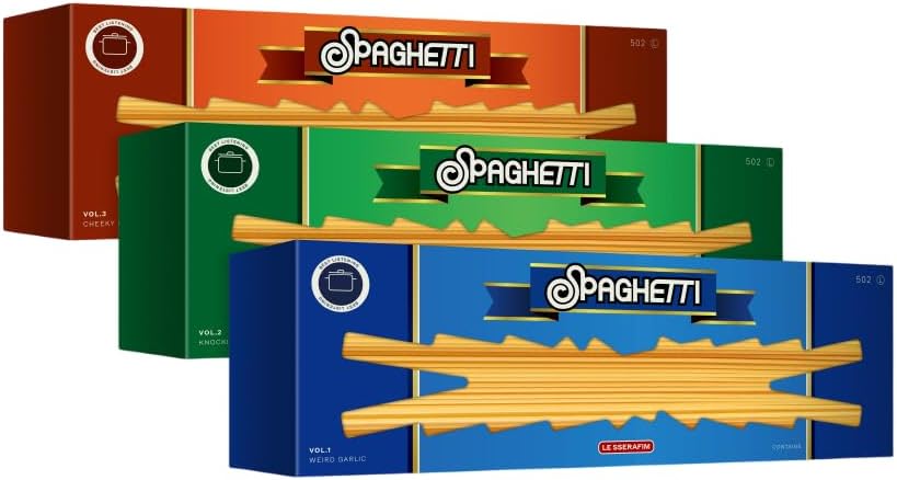 LE-SSERAFIM Spaghetti 1st Single Album (3 ver. SET)