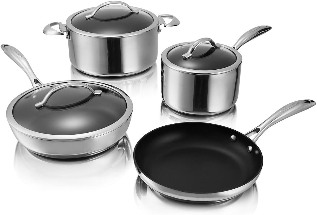 SCANPAN CTP 7 Piece Cookware Set
