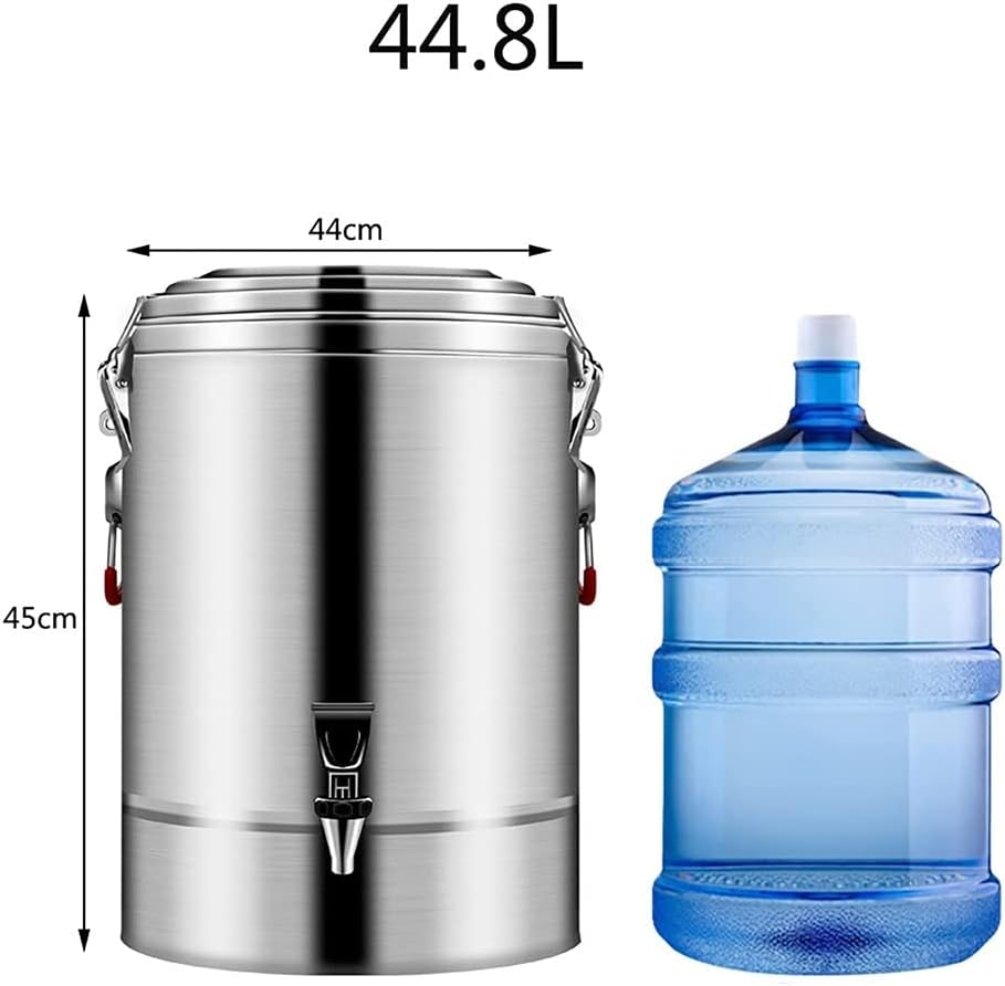 Stockpots 304 Stainless Steel Sealed Insulation Barrel(50.6 litres)