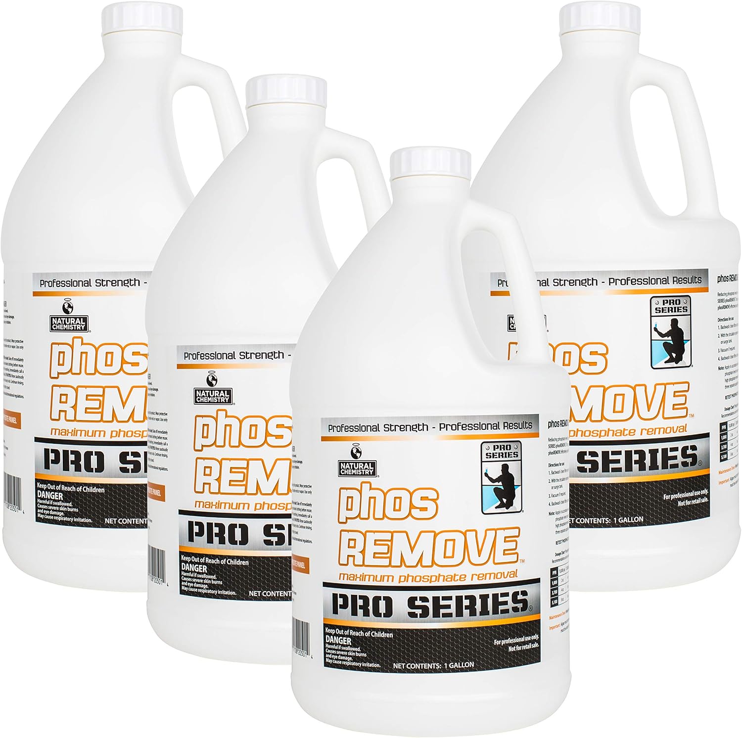 Natural Chemistry PRO Series Pool phosREMOVE - 1 Gallon, 4-Pack 20501