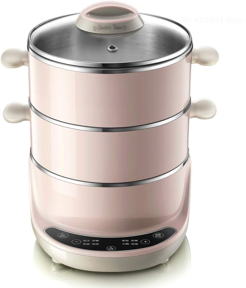 Household Multifunctional Electric Cooking Pot 3 Layers Electric Steamer Multi Cooker Kitchen Machine