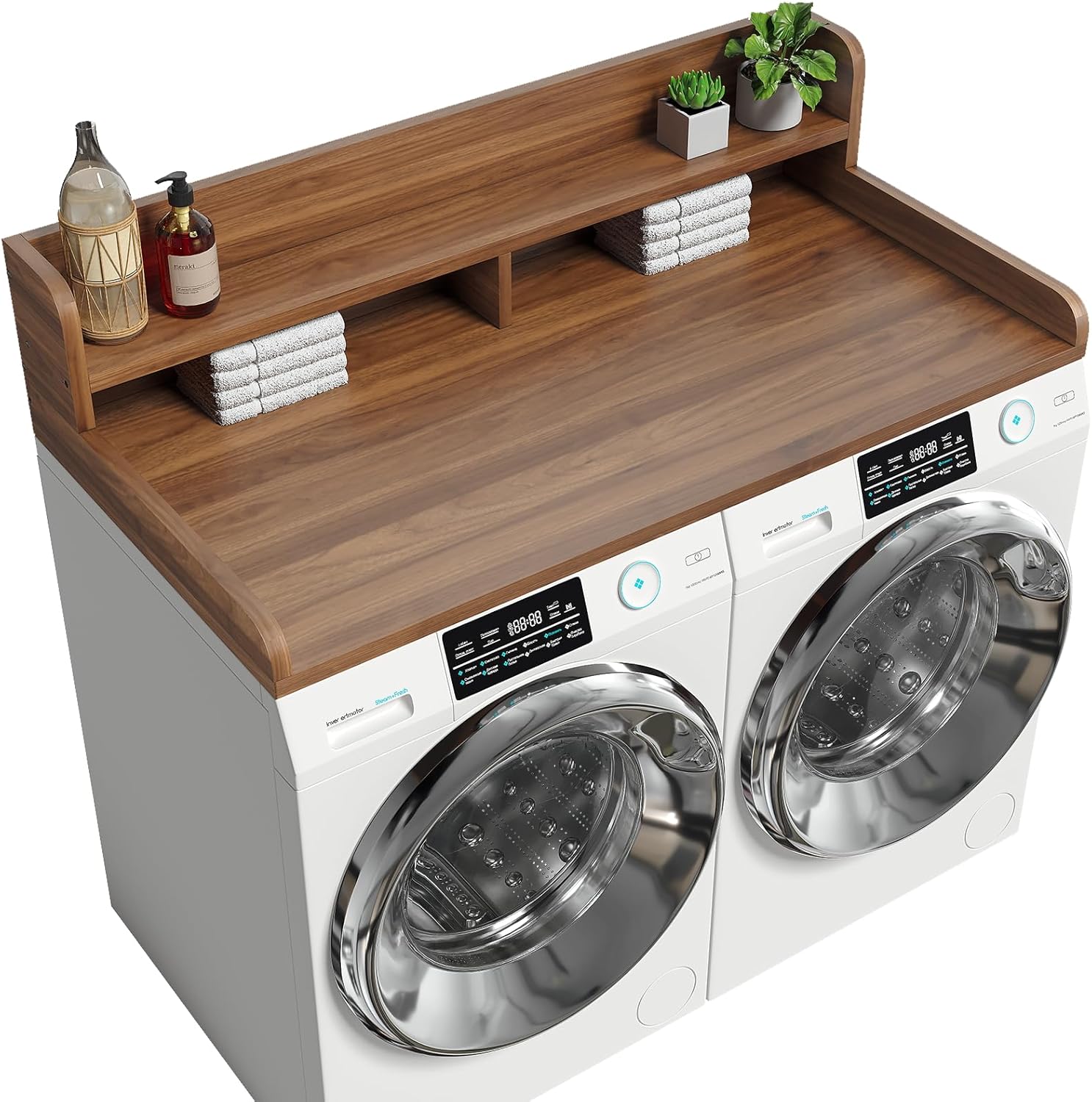 2-Tier Washer Dryer Countertop with 2.75