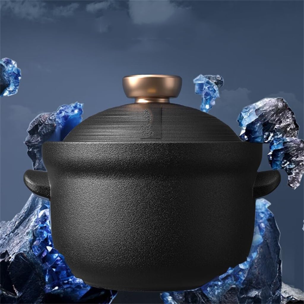 Ceramic Casserole Deepening And Thickening High Temperature Resistant Stew Pot For Home Use