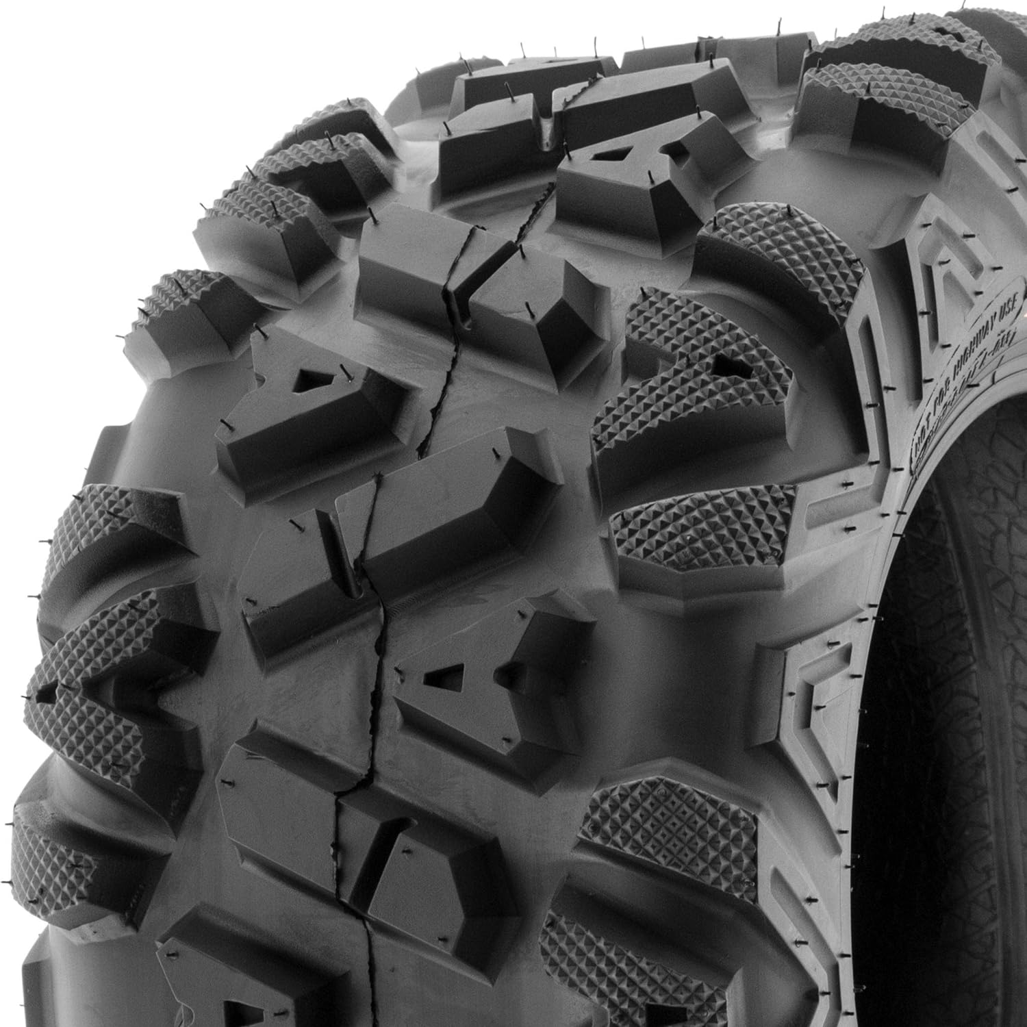 SunF 24x10-12 24x10x12 All Terrain Tire ATV UTV 6 PR Tubeless - A033 POWER I