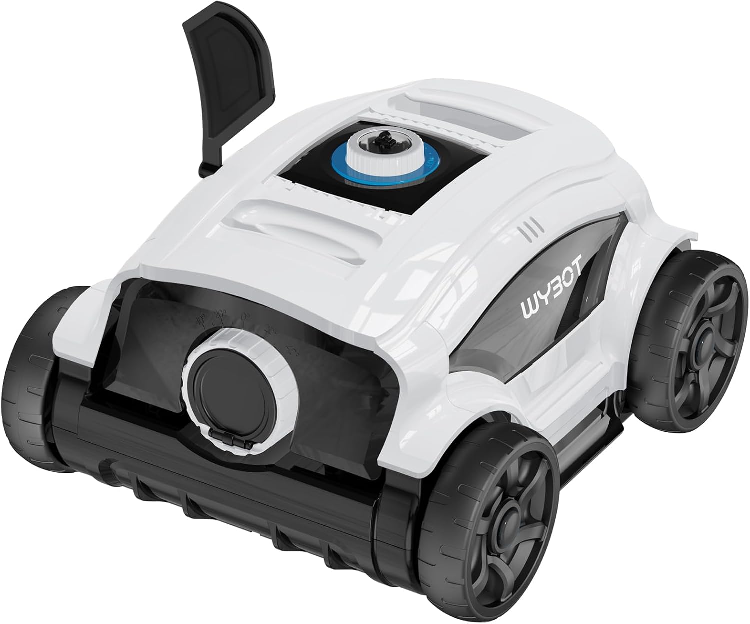 (New Upgraded) WYBOT Osprey 300II Robotic Pool Cleaner, 130 Mins Runtime, Cordless Pool Robot Vacuum with Strong Suction, Auto-Parking, LED Indicator, Ideal for Above/Inground Pool Up to 1300 Sq.ft