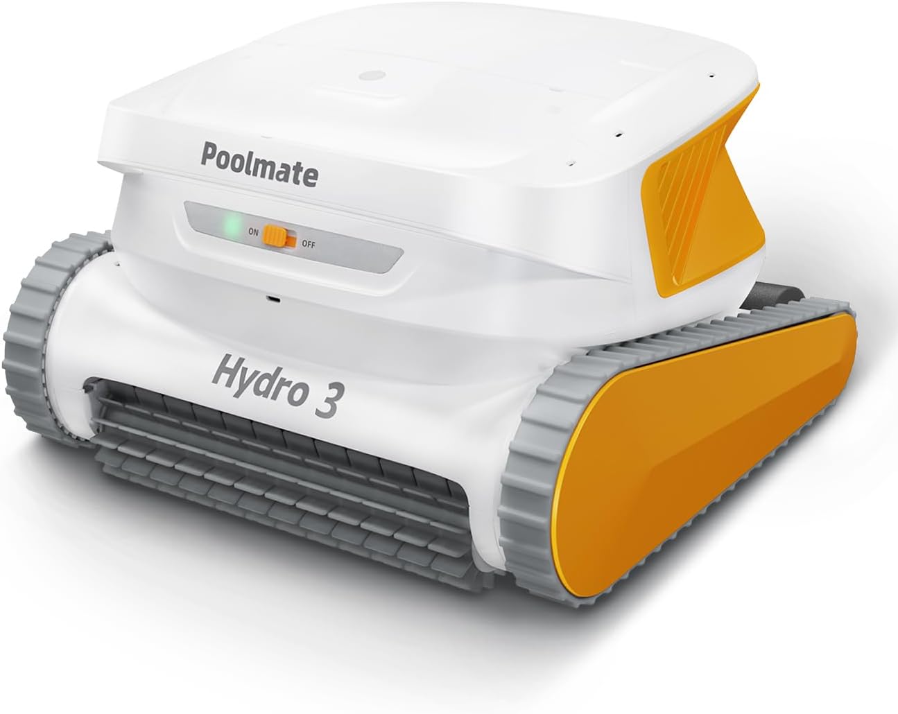 Hydro 3 Cordless Robotic Pool Cleaner, 150W Pool Vacuum with Wall Climbing Function, 200mins Runtime, 2 Brushless Motor + 4.1L Filter Basket Ideal for Inground Aboveground Pools